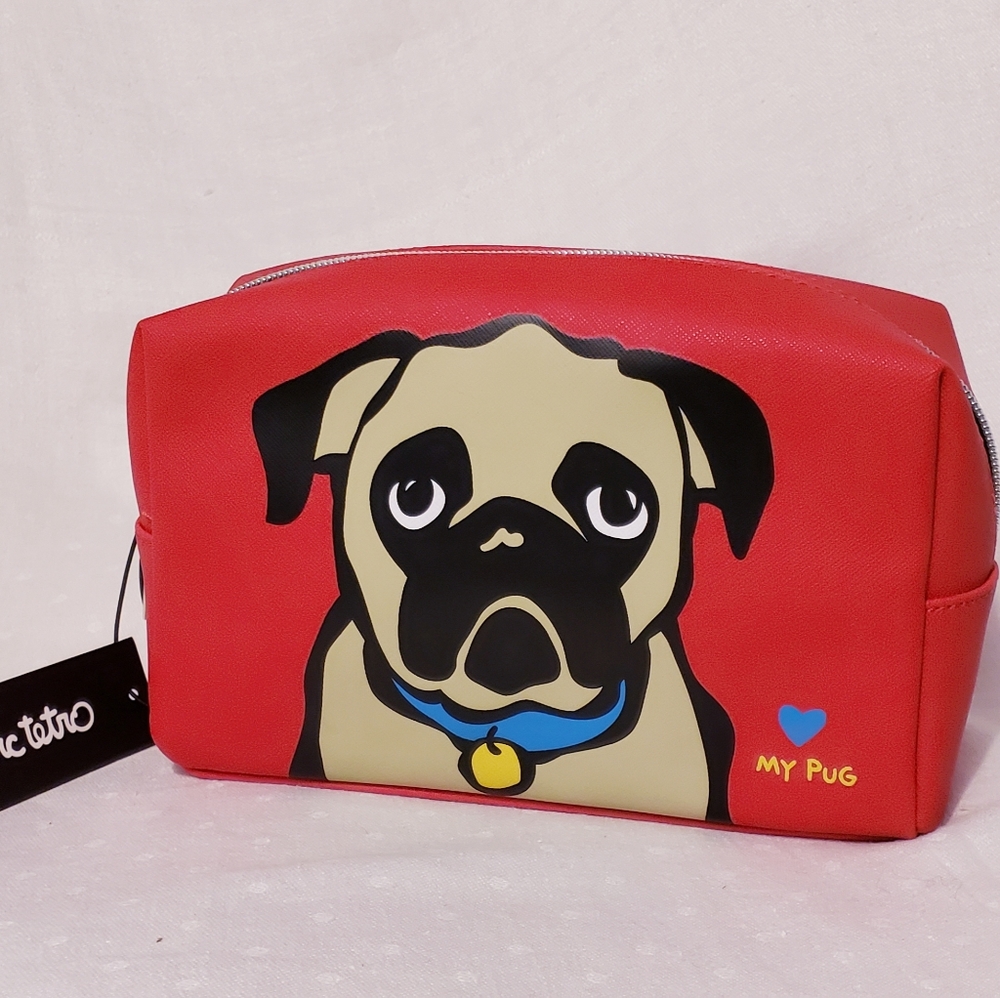 Marc Tetro Pugalicious Jumbo Cosmetic Bag